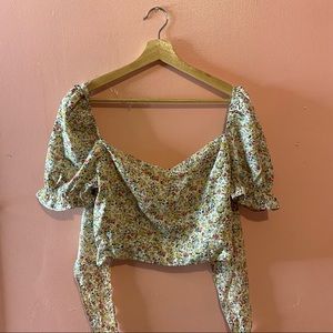 Floral blouse